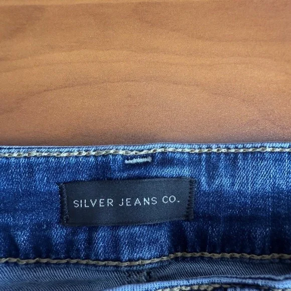 Silver Jeans Co‎ Suki Skinny Jeans Medium Wash Womens Size 30/27 - Picture 2 of 10